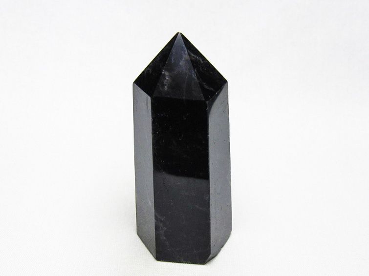 モリオン 純天然 黒水晶 六角柱 [t401-5165] 1枚目