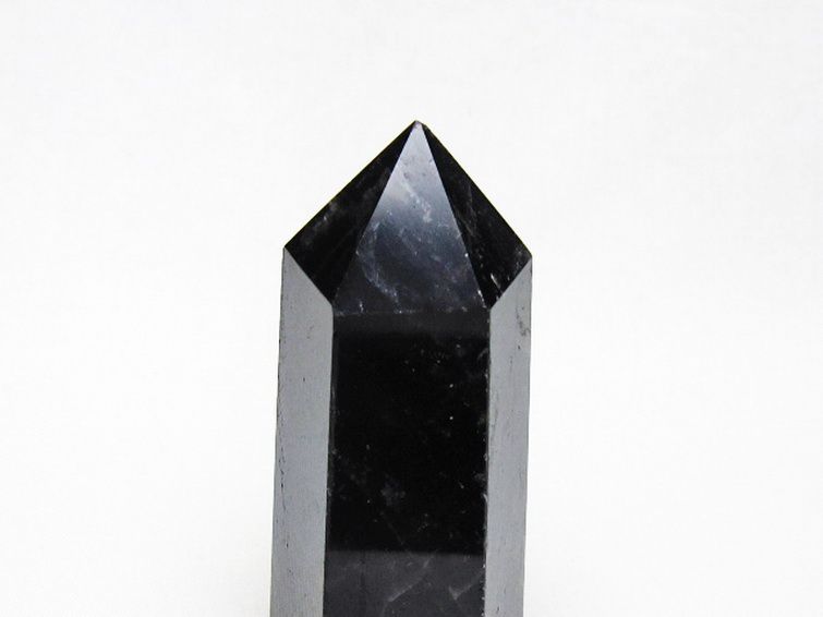 モリオン 純天然 黒水晶 六角柱 [t401-5165] 2枚目