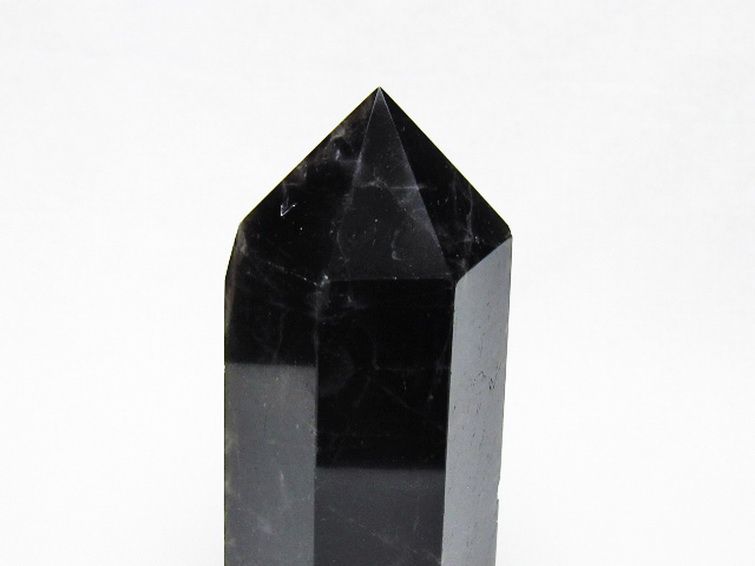 モリオン 純天然 黒水晶 六角柱 [t401-5167] 2枚目