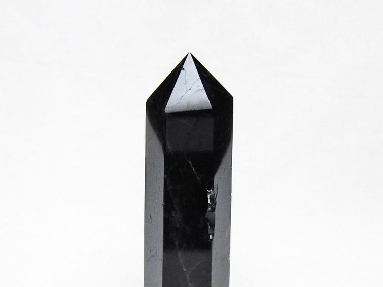モリオン 純天然 黒水晶 六角柱 [t401-5171] 2枚目