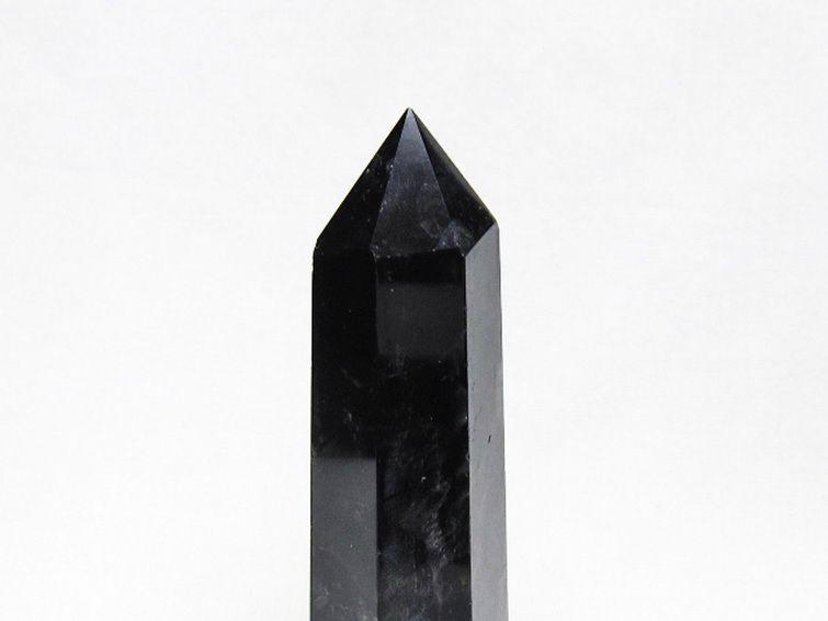 モリオン 純天然 黒水晶 六角柱 [t401-5174] 2枚目