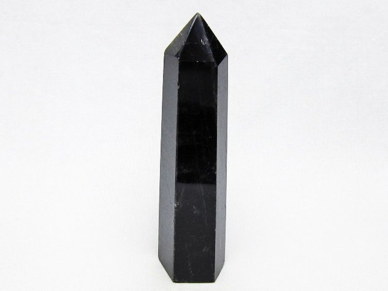 モリオン 純天然 黒水晶 六角柱 [t401-5175] 1枚目