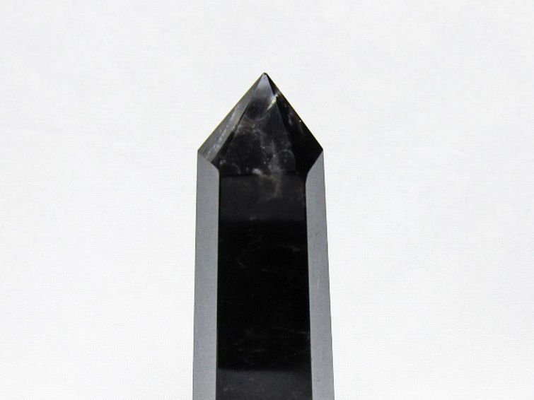 モリオン 純天然 黒水晶 六角柱 [t401-5176] 3枚目
