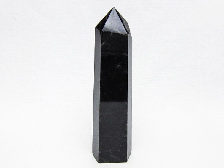 モリオン 純天然 黒水晶 六角柱 [t401-5179] 1枚目