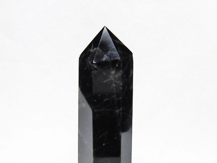 モリオン 純天然 黒水晶 六角柱 [t401-5179] 2枚目