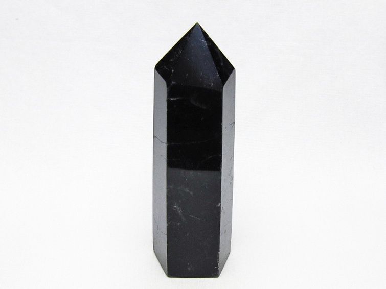 モリオン 純天然 黒水晶 六角柱 [t401-5180] 1枚目