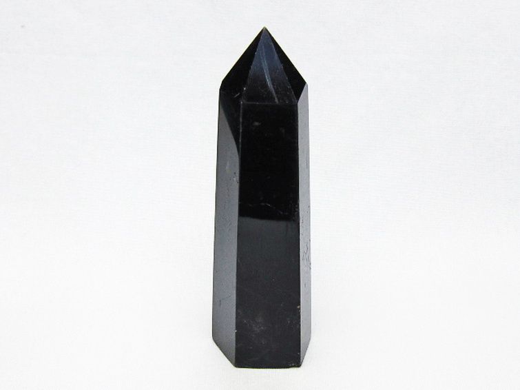 モリオン 純天然 黒水晶 六角柱 [t401-5183] 1枚目