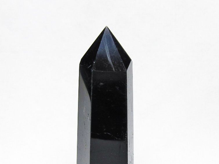 モリオン 純天然 黒水晶 六角柱 [t401-5183] 2枚目