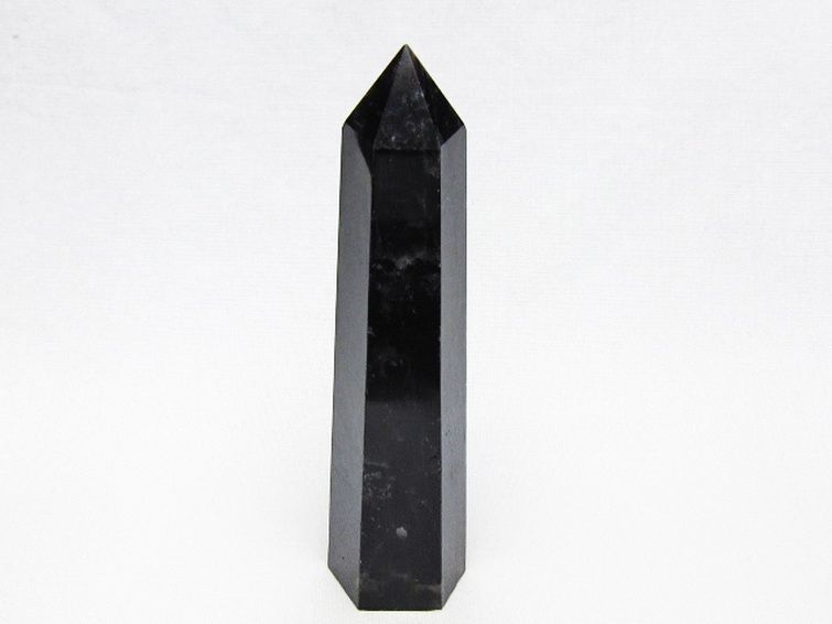 モリオン 純天然 黒水晶 六角柱 [t401-5184] 1枚目