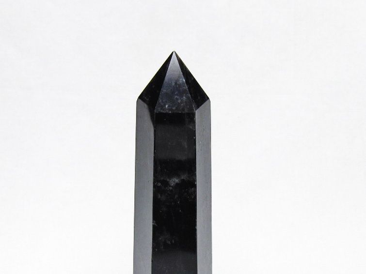 モリオン 純天然 黒水晶 六角柱 [t401-5184] 3枚目