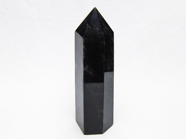 モリオン 純天然 黒水晶 六角柱 [t401-5185] 1枚目