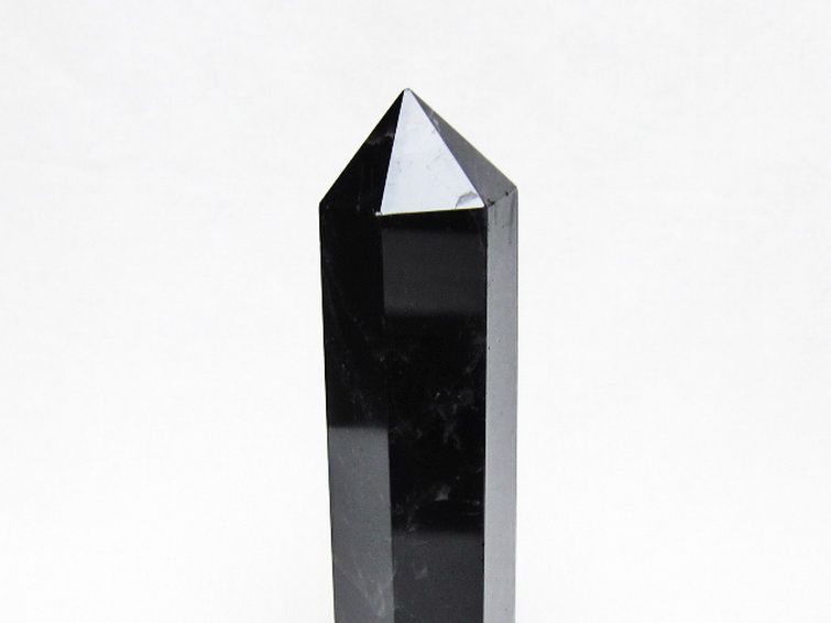 モリオン 純天然 黒水晶 六角柱 [t401-5186] 2枚目