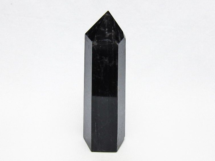 モリオン 純天然 黒水晶 六角柱 [t401-5187] 1枚目