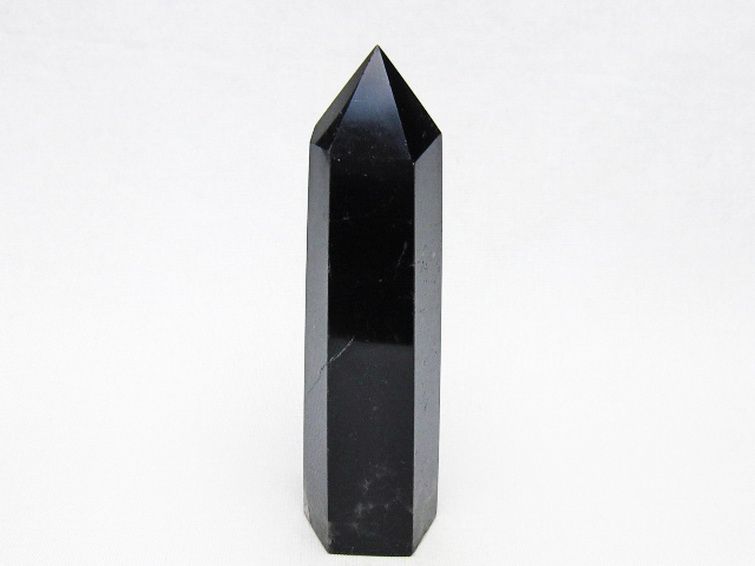 モリオン 純天然 黒水晶 六角柱 [t401-5190] 1枚目