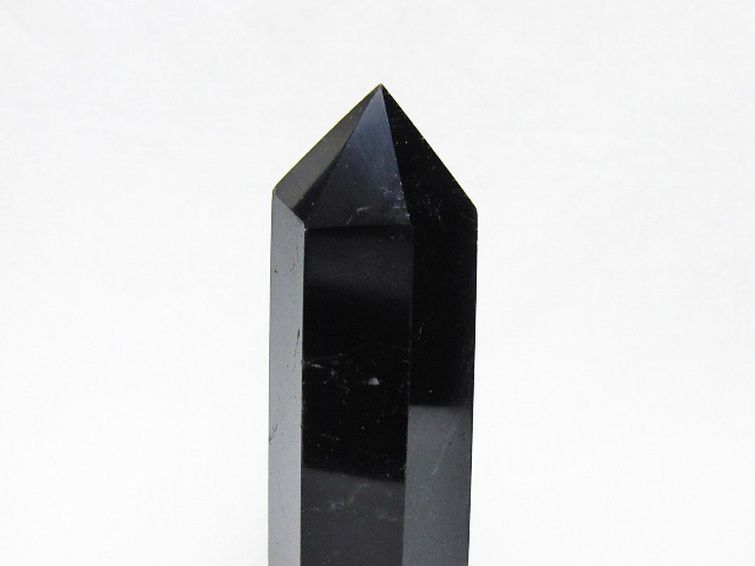 モリオン 純天然 黒水晶 六角柱 [t401-5190] 2枚目