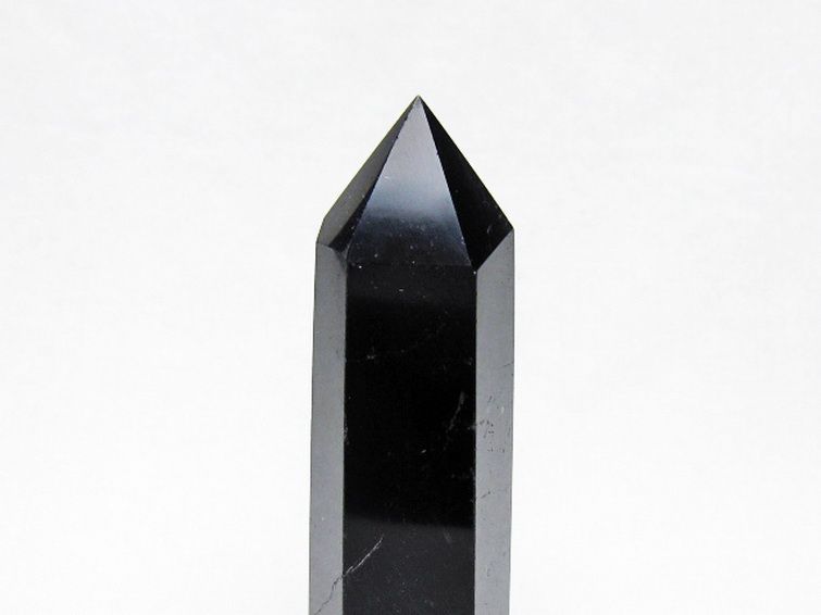 モリオン 純天然 黒水晶 六角柱 [t401-5190] 3枚目