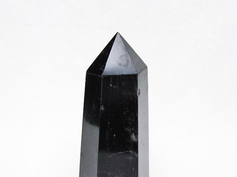 モリオン 純天然 黒水晶 六角柱 [t401-5191] 2枚目