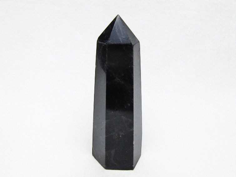 モリオン 純天然 黒水晶 六角柱 [t401-5192] 1枚目