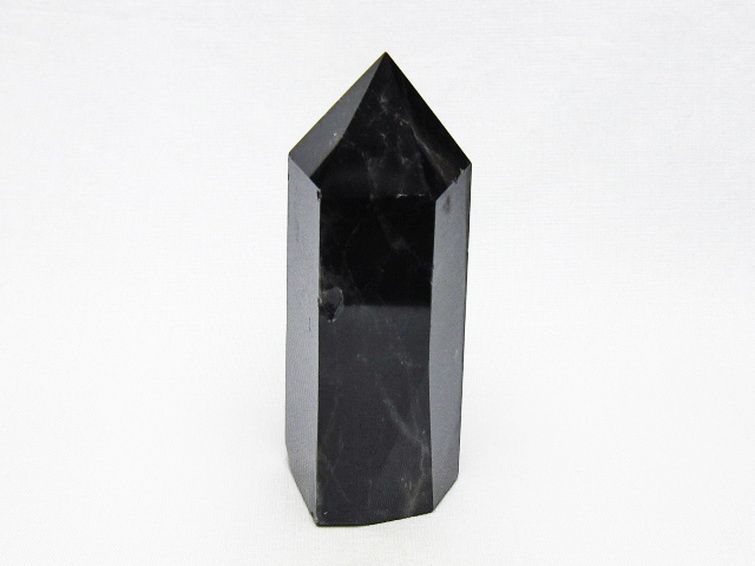 モリオン 純天然 黒水晶 六角柱 [t401-5193] 1枚目