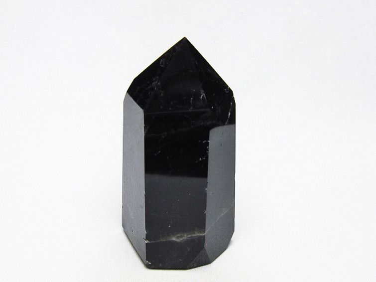 モリオン 純天然 黒水晶 六角柱 [t401-5195] 1枚目