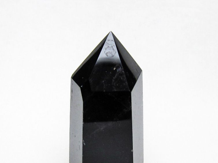 モリオン 純天然 黒水晶 六角柱 [t401-5195] 2枚目