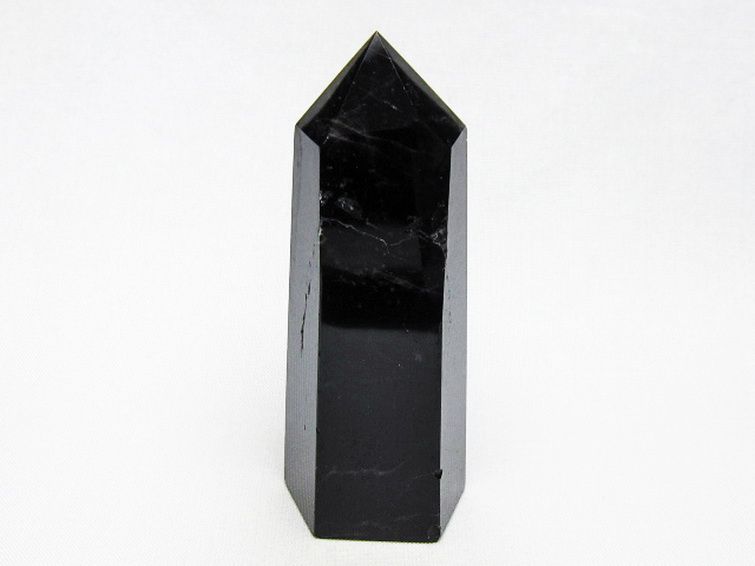 モリオン 純天然 黒水晶 六角柱 [t401-5197] 1枚目