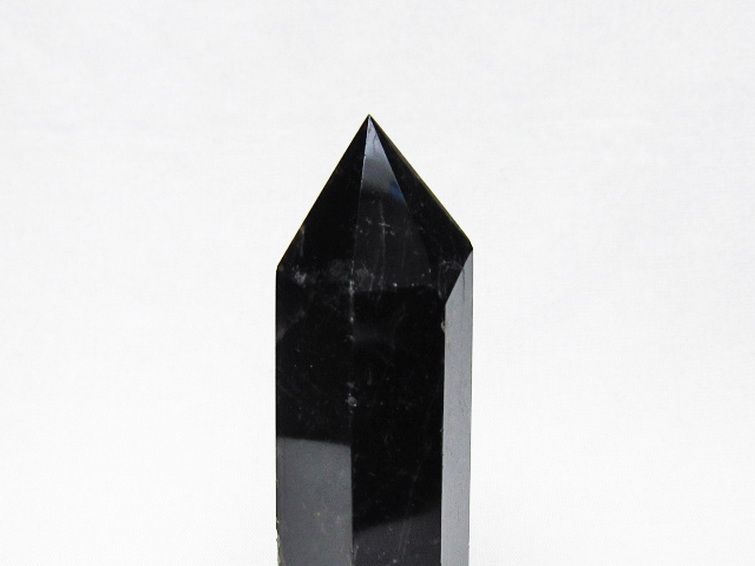 モリオン 純天然 黒水晶 六角柱 [t401-5202] 2枚目