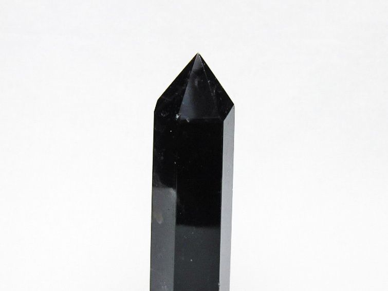 モリオン 純天然 黒水晶 六角柱 [t401-5203] 2枚目