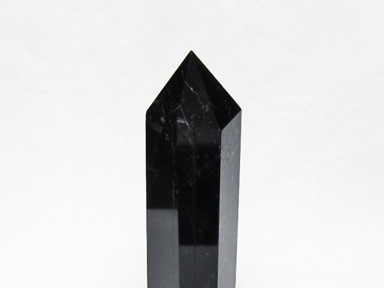 モリオン 純天然 黒水晶 六角柱 [t401-5205] 2枚目
