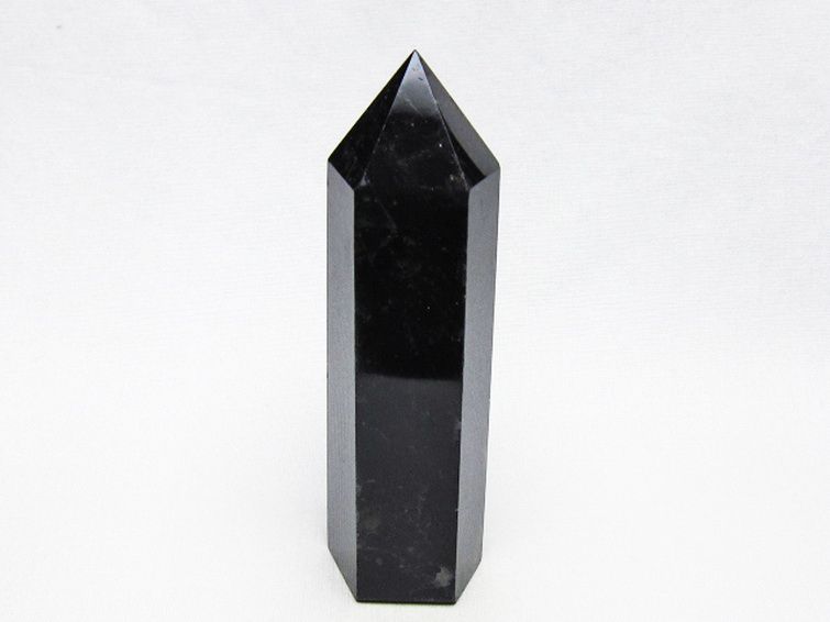 モリオン 純天然 黒水晶 六角柱 [t401-5206] 1枚目