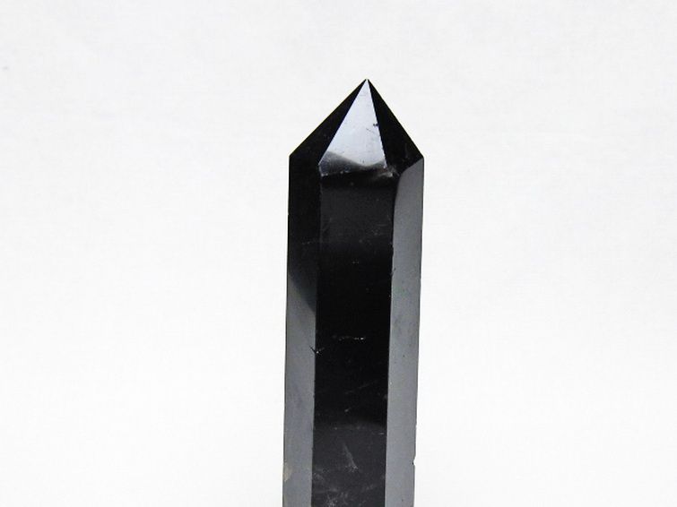 モリオン 純天然 黒水晶 六角柱 [t401-5207] 2枚目