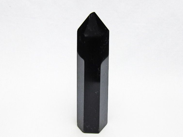 モリオン 純天然 黒水晶 六角柱 [t401-5208] 1枚目