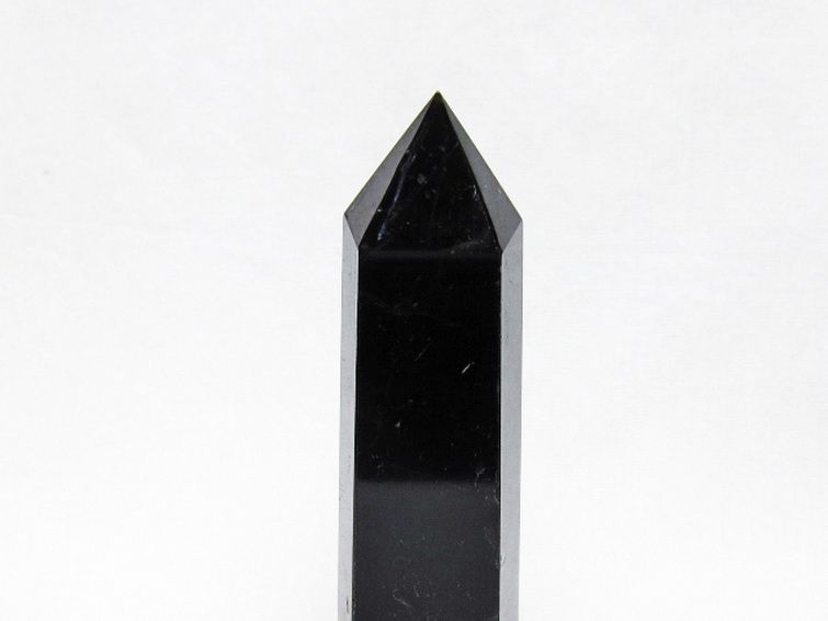 モリオン 純天然 黒水晶 六角柱 [t401-5209] 2枚目