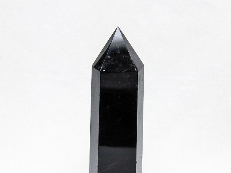 モリオン 純天然 黒水晶 六角柱 [t401-5209] 3枚目