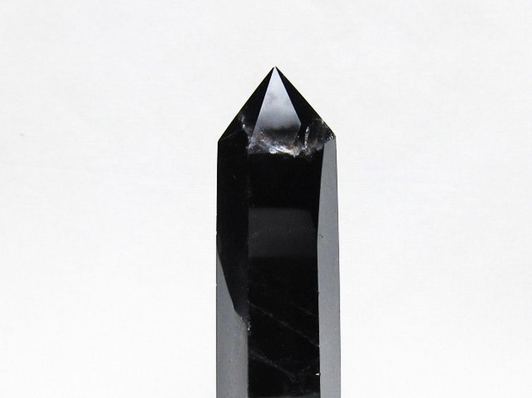 モリオン 純天然 黒水晶 六角柱 [t401-5211] 2枚目