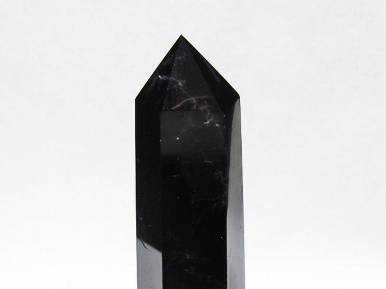 モリオン 純天然 黒水晶 六角柱 [t401-5212] 2枚目