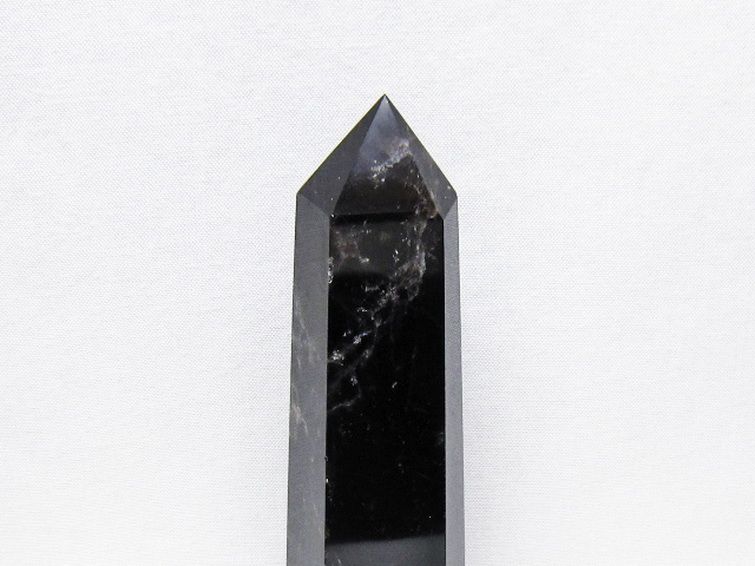 モリオン 純天然 黒水晶 六角柱 [t401-5212] 3枚目