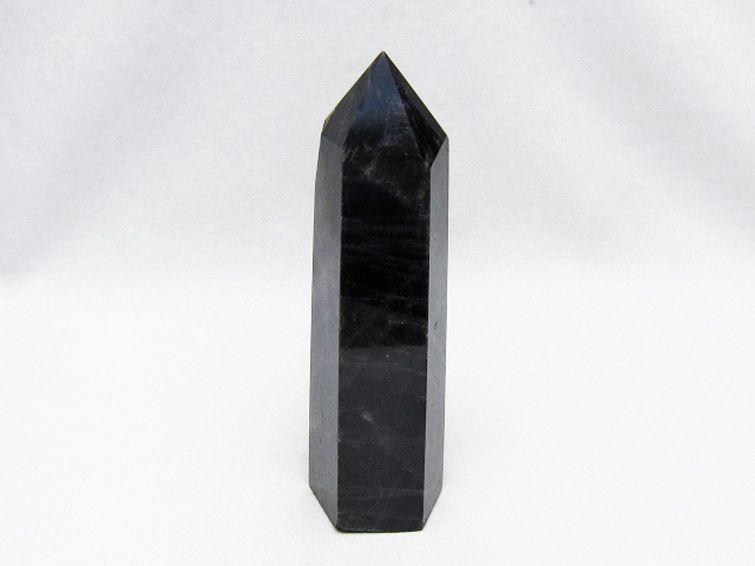 モリオン 純天然 黒水晶 六角柱 [t401-5259] 1枚目