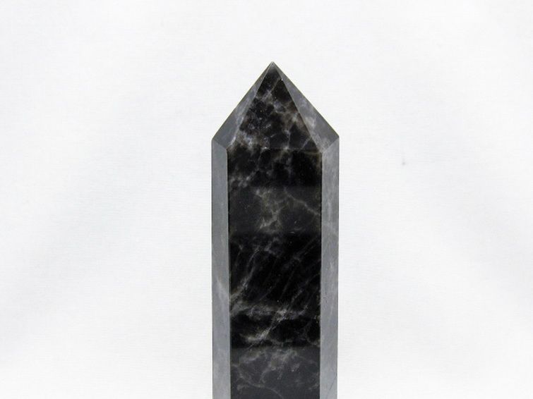 モリオン 純天然 黒水晶 六角柱 [t401-5273] 2枚目