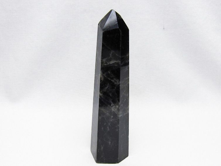モリオン 純天然 黒水晶 六角柱 [t401-5280] 1枚目