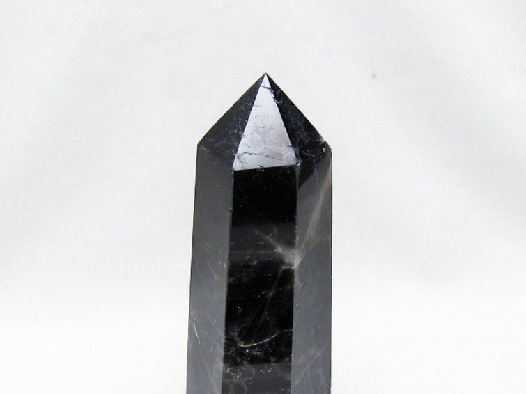 モリオン 純天然 黒水晶 六角柱 [t401-5284] 3枚目