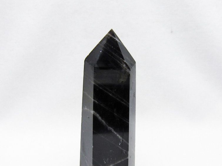 モリオン 純天然 黒水晶 六角柱 [t401-5285] 2枚目