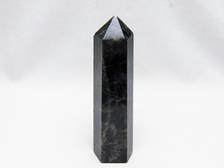 モリオン 純天然 黒水晶 六角柱 [t401-5286] 1枚目