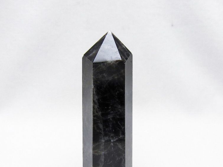 モリオン 純天然 黒水晶 六角柱 [t401-5286] 2枚目