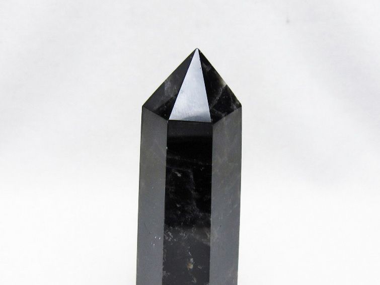 モリオン 純天然 黒水晶 六角柱 [t401-5296] 3枚目