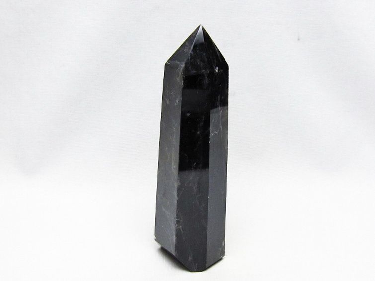 モリオン 純天然 黒水晶 六角柱 [t401-5310] 1枚目