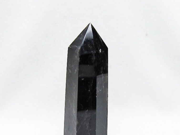 モリオン 純天然 黒水晶 六角柱 [t401-5310] 2枚目