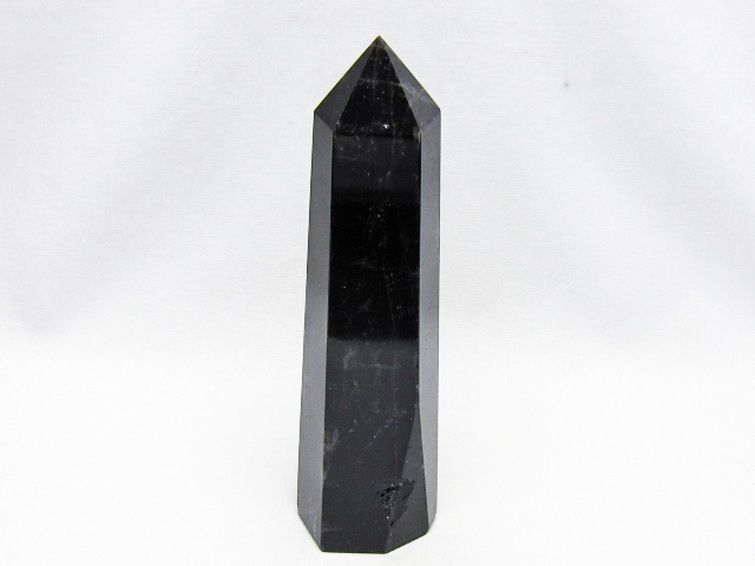 モリオン 純天然 黒水晶 六角柱 [t401-5312] 1枚目
