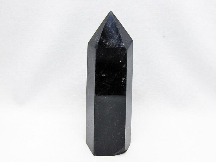 モリオン 純天然 黒水晶 六角柱 [t401-5318] 1枚目
