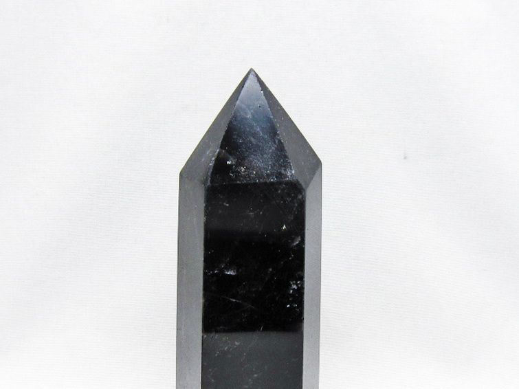 モリオン 純天然 黒水晶 六角柱 [t401-5318] 2枚目